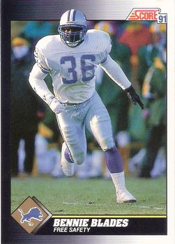 Bennie Blades Detroit Lions 1991 Score NFL #464